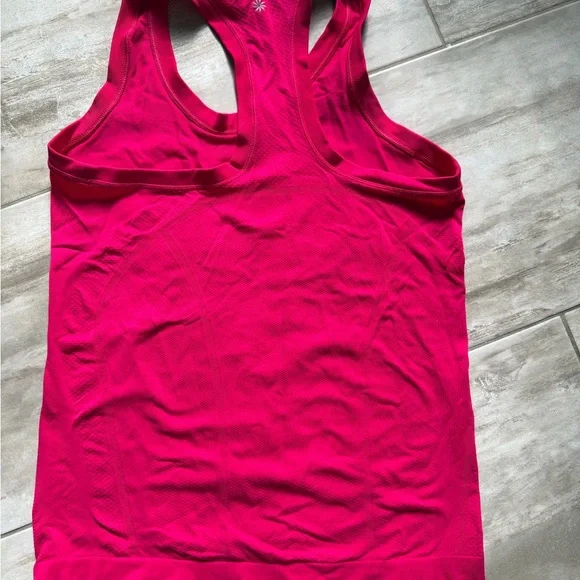 Athleta Momentum Racerback Tank Top, size M, Dahlia - Picture 2 of 4